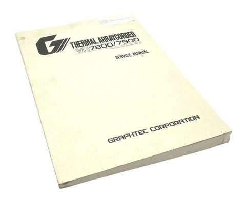Graphtec WR7800 / WR 7900 Thermal ArrayCorder Service Manual