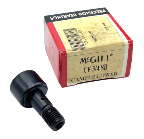 McGill CF-3/4-SB Cam Follower 3/4" Diameter 1/2" Width Black Oxide Finish