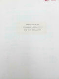 Optimation Inc. Model RCD-4, 4R Sine Wave Oscillator Instruction Manual