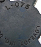 Lot of (2) Lovejoy L-075 Flexible Rubber Spider Insert For L-Jaw Coupling