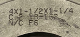 Unbranded 4X1-1/2X1-1/4 Braised Carbide Insert Cutter Tool