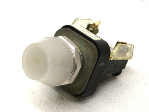 Allen Bradley 800T-Q10 White Pilot Light Series N 120 Volts (4 Available)