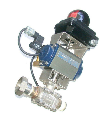 Sharpe Controls   SP063 N  NGL210 1000 WOG 316-CF8M Pneumatic Actuator W/Automax