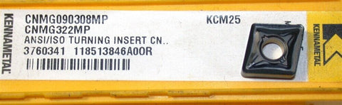 5 New Kennametal Kenloc Indexable Carbide Turning Inserts CNMG090308MP KCM25