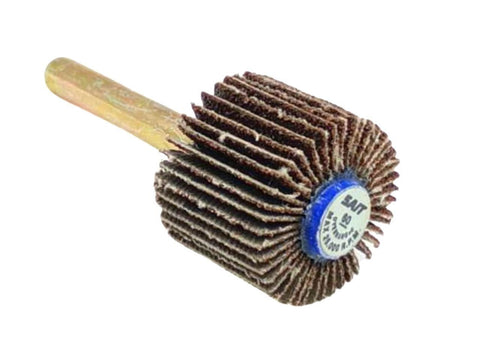 United Abrasive SAIT 70001 Mandrel Flap Wheel 1 x 3/4 60 Grit - Box of (25)