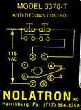Nolatron 3370-T Anti-Tiedown Control Relay 115VAC 100V W/ Custom Connector RB08