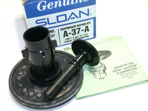 UP TO 2 NEW SLOAN URINAL DIAPHRAGM REPAIR KITS A-37-A A37A