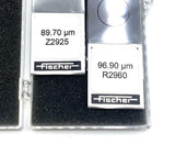 Fischer Z2925 & R2960 50 Micron Foils 89.70 um & 96.90 um