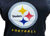 Nike Dri-Fit Women's Pittsburgh Steelers Football Black Short Sleeve NFL Shirt M