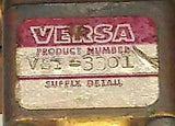 Versa  VSP-3301  Pneumatic Valve 1/4 NPT Ports 1/8 NPT Pilot port