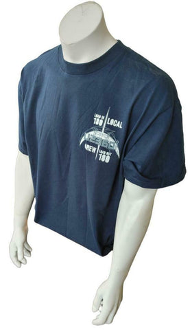 Alstyle Men's U2 360° World Tour Load In 180 Blue Steel Local Crew Shirt Size XL