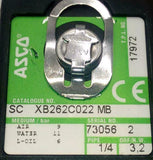 New Asco  XB262C022 MB  Solenoid Valve 1/4 NPT 3.2 Watt (NO PLUG)