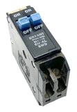Lot of (2) Bryant BD1515 2-Pole Duplex/Twin Circuit Breaker 15/15A 120/240VAC