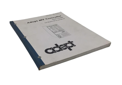 Adept Model MV-8 & MV-19 MV Controller User's Guide