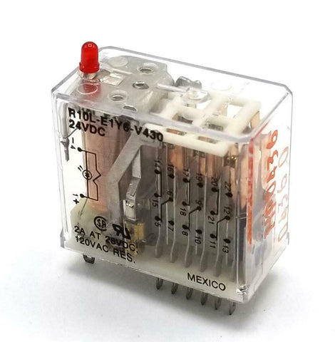 Potter & Brumfield R10L-E1-Y6-V430 General Purpose Relay