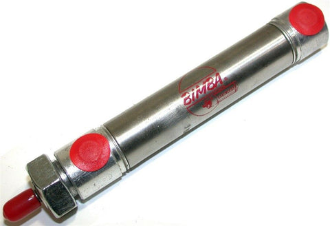New Bimba 2" Stroke 3/4" Bore Stainless Air Cylinder w/cushions C-042