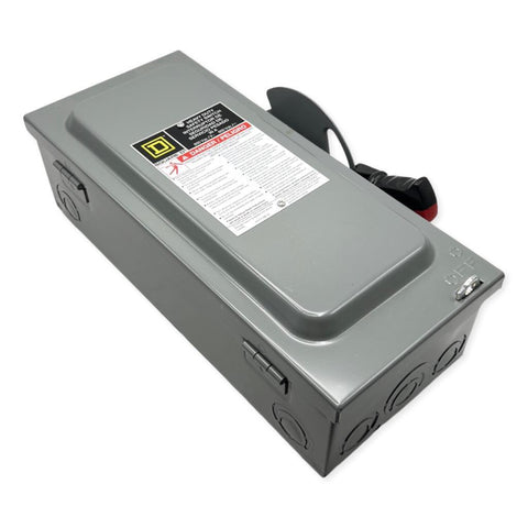 Square D H361 Heavy Duty Safety Switch 30A 600V Ser F05 General Purpose Type 1
