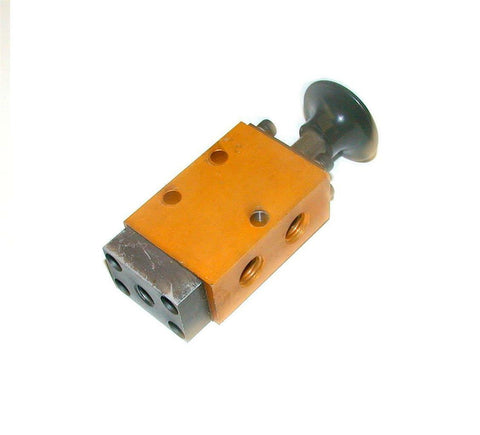E91 CYLINDER & VALVES INC. MANUAL PNEUMATIC VALVE 1/4 NPT