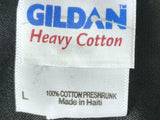 Gildan Men's Nickelback Here And Now Tour 2012 Black Short Sleeve Shirt Size L