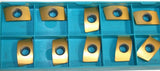 Lot of 10 New Ingersoll Carbide Tin Coated Form Milling Insert BDE434R001 IN2515