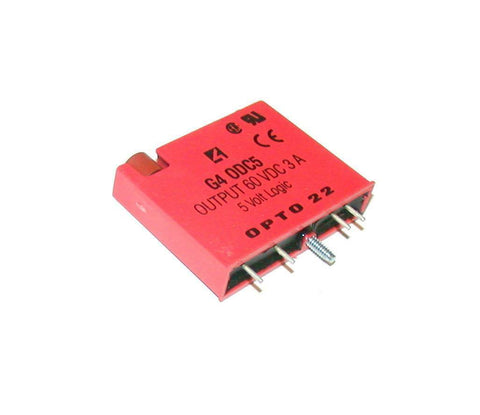 NEW OPTO 22 G4 0DC5  SOLID STATE OUTPUT RELAY DRY CONTACT 5 VDC LOGIC