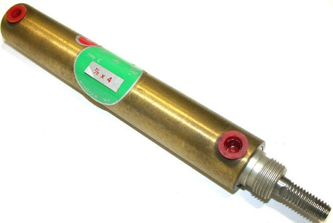 Up To 7 New Allenair Brass Air Cylinders Type C 4" Stroke 7/8 X 4