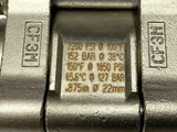 Swagelok SS-65TS16 STainless Ball Valve w/ QTM8-316 Coupler 2200 PSI
