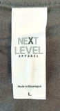 Next Level Apparel Men's Kings Of Leon Wolf Graphic Gray Shirt Size Large