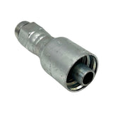 Parker P43-8 R1-R2-R3-0H6F Steel Hydraulic Hose Fitting