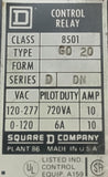 Square D 8501-G020 Control Relay 120/277VAC 10A