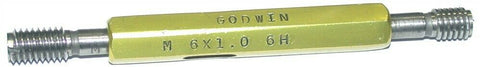 Goodwin M6 X 1.0 6H Thread Gage Go/No Go Plug Gage