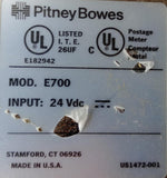 Pitney Bowes E700 Postage By Phone Printer System 24VDC