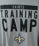 Nike Dri-Fit Men's New Orleans Saints Training Camp NFL Gray Shirt Size 2XL