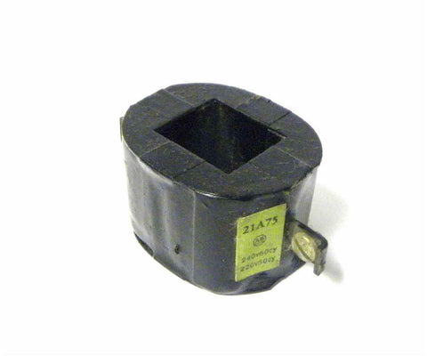 Allen Bradley AB 21A75 Solenoid Valve Coil 240/220 Volts (4 Available)