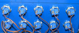 OMEGA 115 TF THERMOCOUPLE THERMOMETER W/ 10 INPUTS IN CUSTOM ENCLOSURE