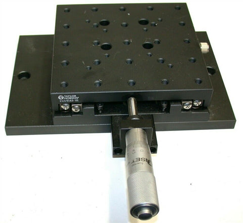 Taylor Hobson Form Talysurf 25mm Micrometer Positioning Slide 112/3163-01