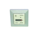 New Grasslin  UWZ 48  Panel Mount Flanged Hour Meter 220 VAC 60 HZ