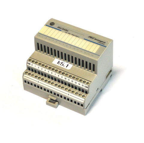 ALLEN BRADLEY AB 1793-IB16 FLEX INTEGRA SINK INPUT MODULE 24 VDC 16 INPUTS