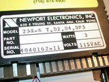 NEW NEWPORT DIGITAL AC/VOLT AMMETER METER 233-6 T, D2, D4, DP3