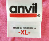 Anvil Men's Ron Jon Surf Shop Spring Break 2011 Cocoa Beach Pink Shirt Size XL