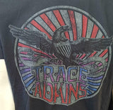 American Apparel Men's Trace Adkins Tour Black Short Sleeve Shirt Size Large