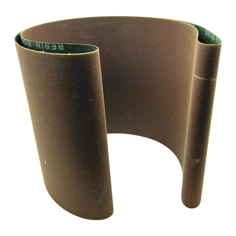 Precision Abrasives R145 Cloth Sanding Belt P320 VM1 320-Grit 9"x 48" Resin Bond