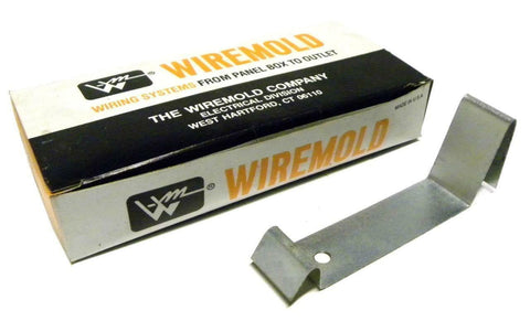 NEW BOX OF 10 WIREMOLD G-4000WC PLATED WIRE CLIP