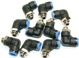 Lot of 10 New Festo QSL-G1/4-12 Push-in L-fittings 186351