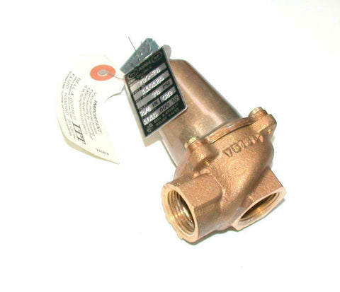 New Bell & Gossett   790-75  ASME Relief Valve 3/4 NPT