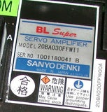 Sanyo Denki 20BA030FFWT1 BL Super Servo Amplifier Controller