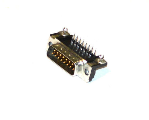 NEW AMP D737A 15 PIN PC BOARD MOUNT CONNECTORS (3 AVAILABLE)