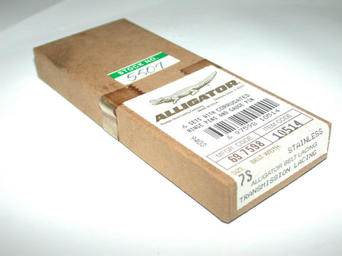 NIB ALLIGATOR PACK OF 6 SETS WITH HINGE AND GAUGE PINS 69 7598 10514 (QTY:9)