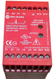 ALLEN BRADLEY GUARDMASTER MSR9T MINOTAUR 24V AC/DC SAFETY RELAY 440R-F23027