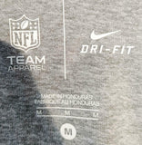 Nike NFL Team Apparel Men's Dri-Fit Carolina Panthers Gray Shirt Size Medium